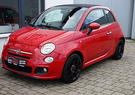 Fiat 500S -Sport Teileder. Klima. Parkhilfe