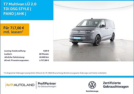 VW T7 Multivan Volkswagen LÜ 2.0 TDI DSG STYLE | PANO | AHK |