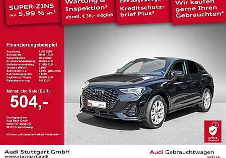 Audi Q3 Sportback 35 TFSI S line LED Pano virtCo PDC+