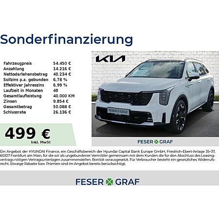Kia Sorento leasen