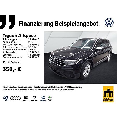 VW Tiguan Allspace leasen