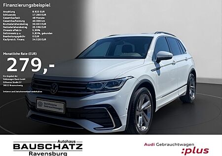 VW Tiguan Volkswagen 2.0 TDI R-Line *LEDER*AHK*STHZG*NAVI*PANO