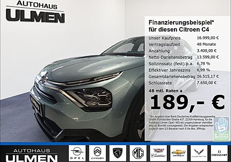 Citroën C4 1.2 PureTech Feel LED-Scheinwerfer Tempomat E