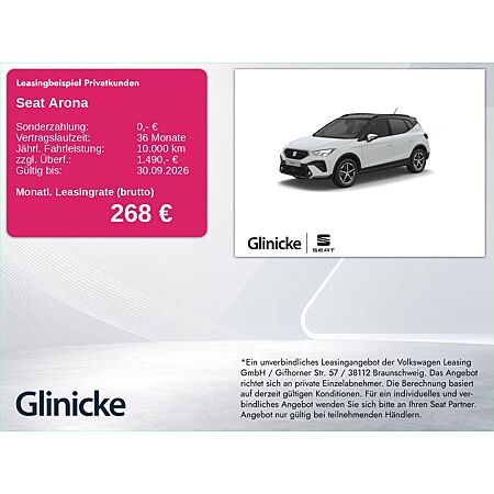 Seat Arona leasen