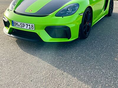 Porsche 718 Spyder mit Carbon Vollschalen