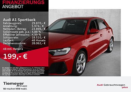 Audi A1 Sportback 35 TFSI S LINE OPTIK-PKT SPORTSITZE
