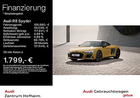 Audi R8 Spyder V10 performance*Keramik*Laser*B&O*Virt