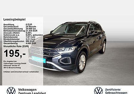 VW T-Roc Volkswagen Life 1.0 TSI ParkAss. LM KlimaA Virtual