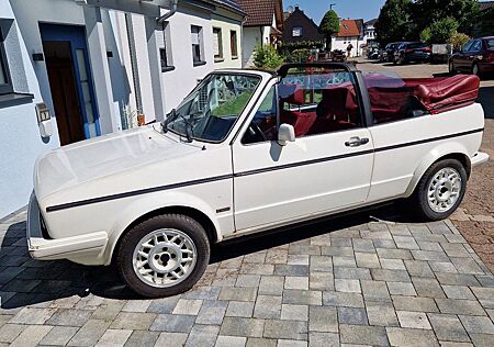 VW Golf Volkswagen I Cabriolet rot weiß - Erdbeerkörbchen