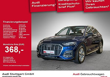 Audi Q5 Sportback 50 TFSI e qu advanced Leder Kamera