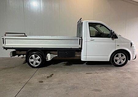 VW T5 Transporter Volkswagen T5 Pritsche Automatik Klima AHK Alufelgen Leder