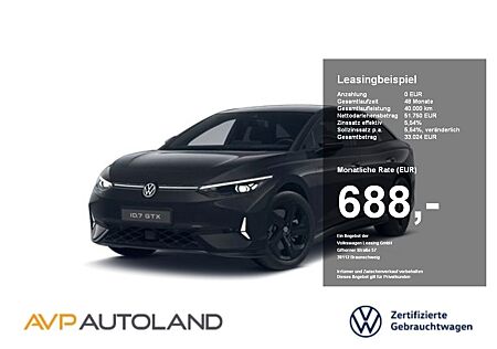 VW ID.7 Volkswagen GTX 4MOTION | NAVI | AHK | ACC | LED |