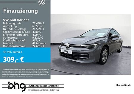 VW Golf Volkswagen Variant 1.5 eTSI OPF Life Keyless; 360°;LED