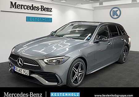 Mercedes-Benz C 220 d T AMG WideScreen AHK Night Keyl-GO PTS