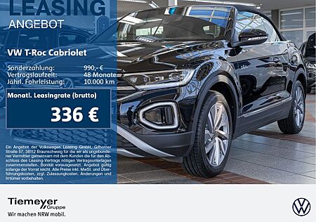 VW T-Roc Volkswagen Cabriolet 1.5 TSI DSG GOAL Style NAVI LED