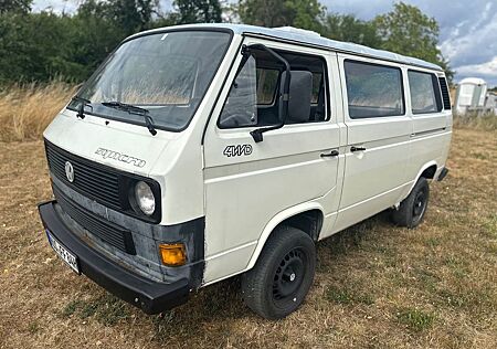 VW T3 Volkswagen Syncro H Kennzeichen Doppelschiebetür