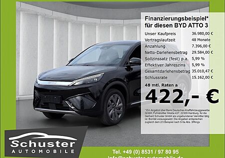BYD ATTO 3 EVO Design*Sitzbelüft 360°Kam ACC Leder