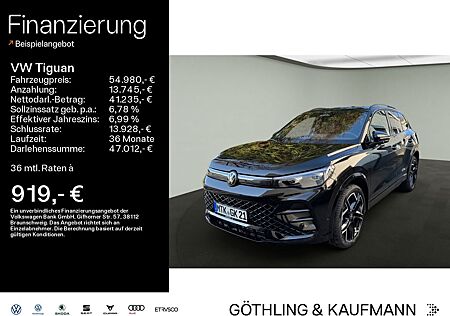 VW Tiguan Volkswagen R-Line 2,0TDI SCR 4M DSG PANO, AHK, LEDER