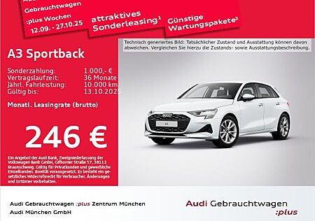Audi A3 Sportback 35 TFSI advanced AHK/Navi+/Kamera