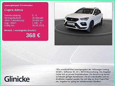 Cupra Ateca 2.0 TSI VZ 4Drive ACC LED PDC SHZ