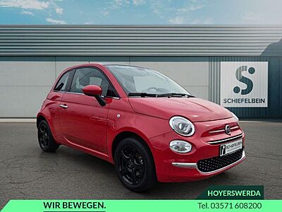 Fiat 500 Lim. Red+NAVI+PANO+Android Auto+DAB+TEMPOMAT