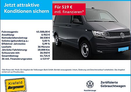 VW T6 Transporter Volkswagen T6.1 Transporter Kasten 2.0 TDI Kasten FWD NAVI