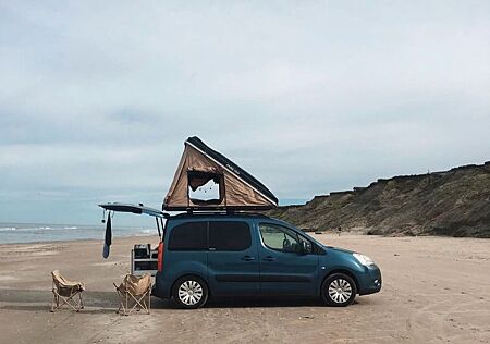 Citroën Berlingo 1.6 DIY Camperausbau inkl. Dachzelt