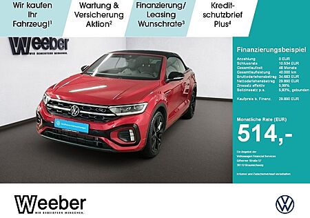 VW T-Roc Volkswagen Cabriolet R-Line*NAVI*BLACK STYLE*STANDHZG