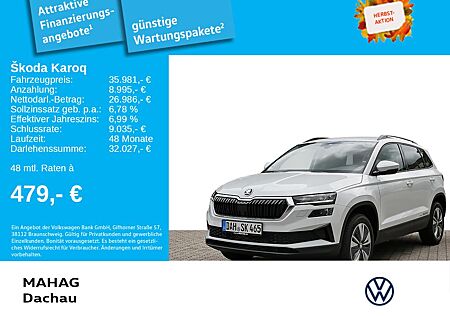 Skoda Karoq Selection 1.5 TSI AHK Navi LaneAsstist LED