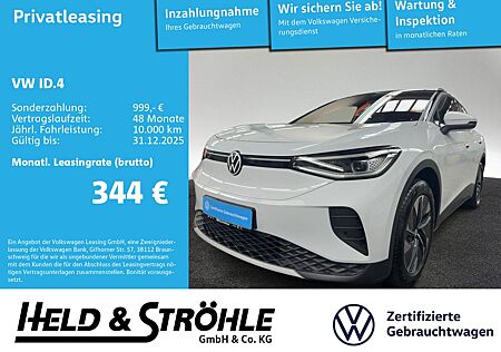 VW ID.4 Volkswagen Pro 210 kW AHK MATRIX NAV ACC WÄPU PDC SHZ
