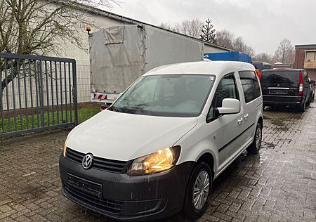 VW Caddy Volkswagen 1.6TDI ROLLSTUHL AMF*KLIMA*5-Sitzer*1.Hand