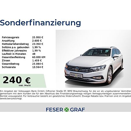VW Passat Variant leasen