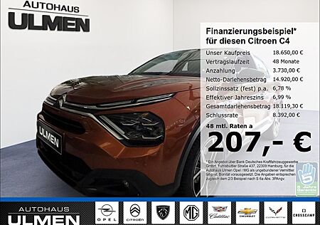 Citroën C4 gebraucht kaufen Citroën C4 Feel Elektromotor LED-Scheinwerfer Alurad+All