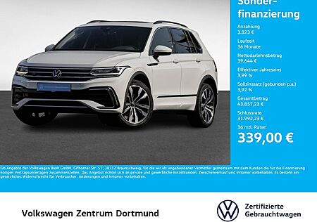 VW Tiguan Volkswagen 2.0 R-LINE 4X4 PANO AHK CAM ACC LM20 NAVI