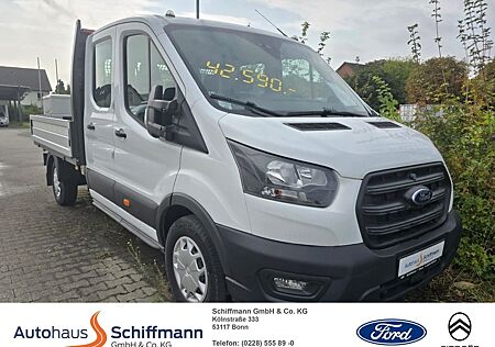 Ford Transit Pritsche-350-L3-DoKa-TZ-Garantie-TÜV/AU
