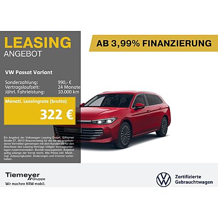 VW Passat Variant leasen