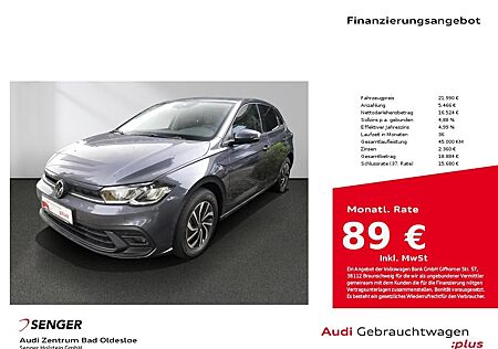 VW Polo Volkswagen 1.0 TSI Life Klima App Connect Sitzheizung