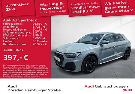Audi A1 Sportback 25 TFSI S line LED Navi S tronic