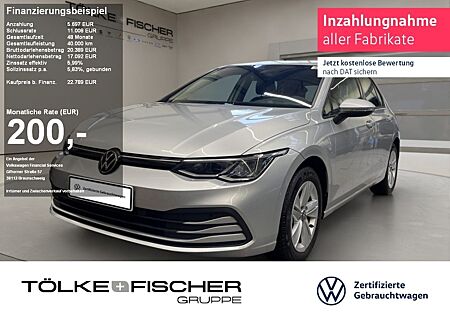 VW Golf Volkswagen VIII 2.0 TDI Life Virtual ACC Massage SHZ