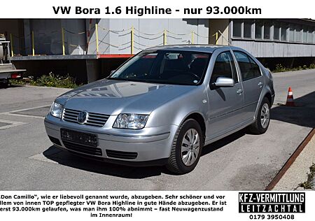 Volkswagen Bora 1.6 Highline~TÜV27~wenigKM~sehr gepflegt
