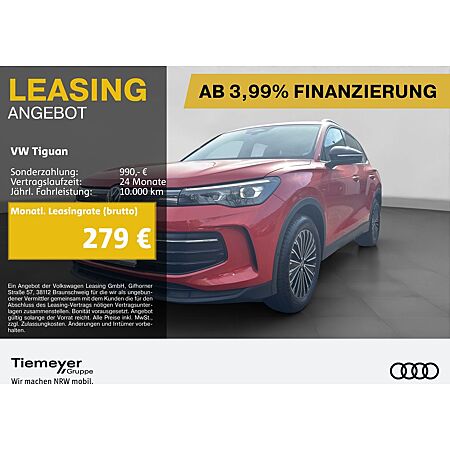 VW Tiguan leasen