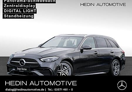 Mercedes-Benz C 220 d 4M T AMG MULTIBEAM+PANO+STHZ+NAVI+WIDESC