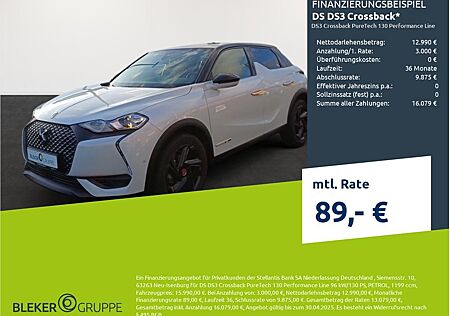 DS Automobiles DS3 Crossback PureTech 130 Performance Line