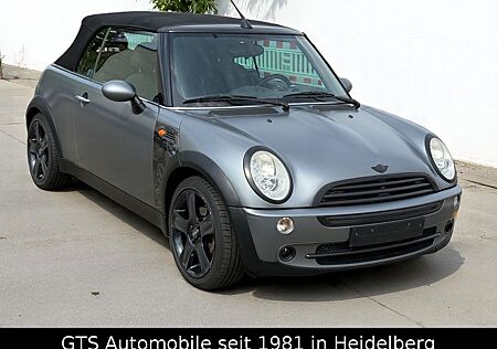 Mini ONE Cabrio - MATTGRAU MIT DEKOR FOLIERT !!!