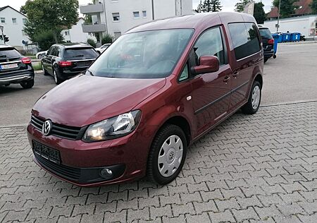 VW Caddy Volkswagen Trendl. TDI 5 Sitze.AHK.Climatr.Sitzh.PDC