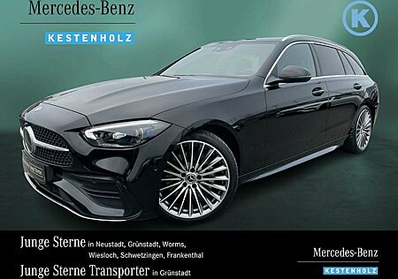 Mercedes-Benz C 200 d T AMG+AHK+STANDHZ+DISTRO+360°+AMBI+EASYP