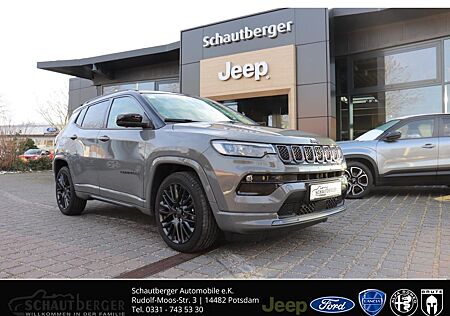 Jeep Compass S e-Hybrid LED e-Sitze ACC 360 Kamera So
