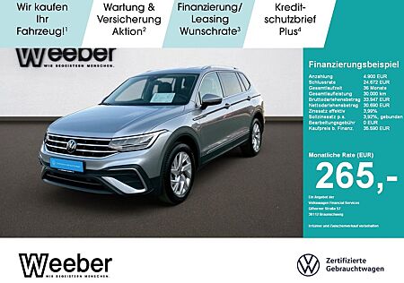 VW Tiguan Allspace Volkswagen Life 7SITZE AHK LED NAVI SHZ