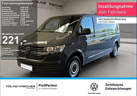VW T6 Transporter Volkswagen T6.1 Transporter 2.0 TDI Kasten FWD lang Leder