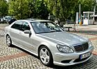 Mercedes-Benz S 55 AMG L Deutsches Fahrzeug Blaues Leder